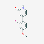 4-(2-FLUORO-4-METHOXYPHENYL)-2-HYDROXYPYRIDINE