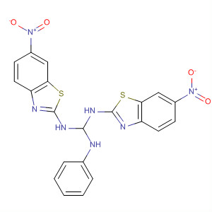 Methanetriamine, N,N'-bis(6-nitro-2-benzothiazolyl)-N''-phenyl-