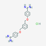 Benzenecarboximidamide, 4,4'-[1,3-phenylenebis(methyleneoxy)]bis-