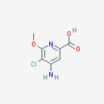 4-amino-5-chloro-6-methoxypyridine-2-carboxylic acid