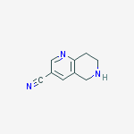 5,6,7,8-tetrahydro-1,6-naphthyridine-3-carbonitrile