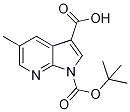 1-(tert-Butoxycarbonyl)-5-methyl-1H-pyrrolo[2,3-b]pyridine-3-carboxylic acid