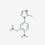 2-amino-5-(2-methyl-1H-imidazol-1-yl)Benzenemethanamine