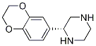(R)-2-(2,3-dihydrobenzo[b][1,4]dioxin-6-yl)piperazine