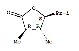 2(3H)-FURANONE,DIHYDRO-3,4-DIMETHYL-5-(1-METHYLETHYL)-,(3A,4BTA,5A)-