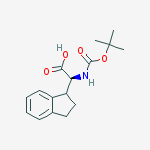 (S)-Tert-Butoxycarbonylamino-Indan-1-Yl-Acetic Acid