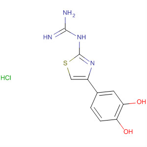 Guanidine, [4-(3,4-dihydroxyphenyl)-2-thiazolyl]-, monohydrochloride