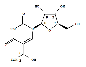 5-(1-hydroxy-2-iodoethyl)uridine