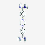 Benzenecarboximidamide, 4,4'-(1,4-piperazinediyl)bis-