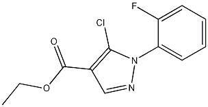 ethyl 5-chloro-1-(2-fluorophenyl)-1H-pyrazole-4-carboxylate