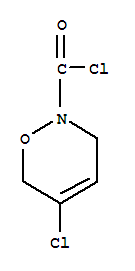 2H-1,2-OXAZINE-2-CARBONYL CHLORIDE,5-CHLORO-3,6-DIHYDRO-