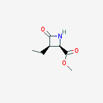 2-Azetidinecarboxylic acid, 3-ethyl-4-oxo-, methyl ester, cis-
