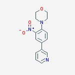 4-(2-nitro-4-(pyridin-3-yl)phenyl)morpholine