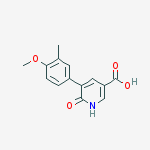 5-(4-methoxy-3-methylphenyl)-6-oxo-1h-pyridine-3-carboxylic Acid
