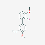 5-(2-fluoro-3-methoxyphenyl)-2-methoxyphenol