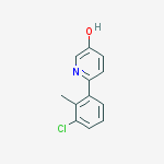 2-(3-CHLORO-2-METHYLPHENYL)-5-HYDROXYPYRIDINE