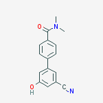 4-(3-cyano-5-hydroxyphenyl)-n,n-dimethylbenzamide