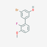 3-bromo-5-(2-fluoro-3-methoxyphenyl)phenol