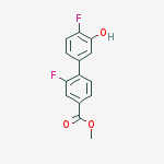 Methyl 3-fluoro-4-(4-fluoro-3-hydroxyphenyl)benzoate