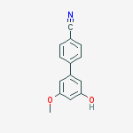 4-(3-hydroxy-5-methoxyphenyl)benzonitrile