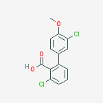 2-chloro-6-(3-chloro-4-methoxyphenyl)benzoic Acid