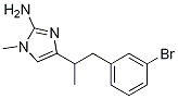 4-[1-(3-broMophenyl)propan-2-yl]-1-Methyl-1H-
iMidazol-2-aMine