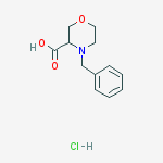 4-Benzyl-morpholine-3-carboxylic acid hydrochloride