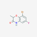 8-Bromo-6-fluoro-2-methyl-2,4-dihydro-1,4-benzoxazin-3-one