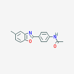 Acetamide, N-[4-(5-methyl-2-benzoxazolyl)phenyl]