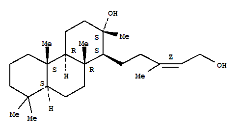 2-phenanthrenol, tetradecahydro-1-[(3Z)-5-hydroxy-3-methyl-3-penten-1-yl]-2,4b,8,8,10a-pentamethyl-, (1S,2S,4aR,4bS,8aS,10aR)-
