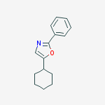 5-cyclohexyl-2-phenyl-1,3-oxazole