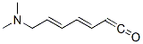 N,N-Dimethylamino-2,4,6-heptatriene-7al