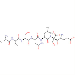 L-Serine, L-alanyl-L-alanyl-L-seryl-L-asparaginyl-L-leucyl-L-a-glutamyl-