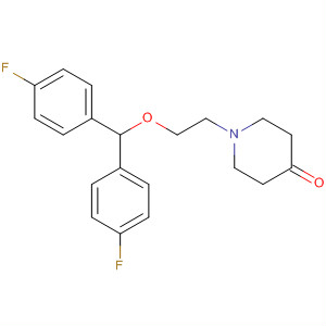 4-Piperidinone, 1-[2-[bis(4-fluorophenyl)methoxy]ethyl]-