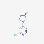(S)-1-(6-CHLORO-PYRIMIDIN-4-YL)-PYRROLIDIN-3-OL