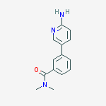3-(6-Aminopyridin-3-yl)-N,N-dimethylbenzamide