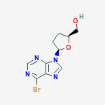 (2S)-5α-(6-Bromo-9H-purine-9-yl)tetrahydro-2α-furanmethanol