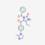 1-benzoyl-4-ethyl-5-[4-(2-methyl-4,5-dihydro-1H-imidazol-1-yl)benzoyl]-1,3-dihydro-2H-imidazol-2-one