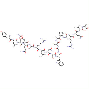L-Cysteine,L-tyrosyl-L-leucyl-L-glutaminyl-L-a-aspartyl-L-glutaminyl-L-alanyl-L-arginyl-L-leucyl-L-asparaginyl-L-seryl-L-tryptophylglycyl-L-cysteinyl-L-alanyl-L-phenylalanyl-L-arginyl-L-glutaminyl-L-valyl-