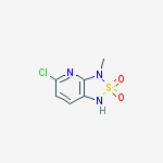 5-chloro-3-Methyl-1,3-dihydro-[1,2,5]thiadiazolo[3,4-b]pyridine 2,2-dioxide
