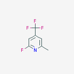 2-fluoro-6-methyl-4-(trifluoromethyl)pyridine