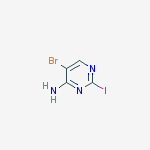 5-bromo-2-iodopyrimidin-4-amine