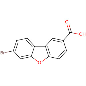 2-Dibenzofurancarboxylic acid, 7-bromo-