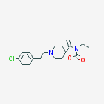 8-[2-(4-chlorophenyl)ethyl]-3-ethyl-4-methylidene-1-oxa-3,8-diazaspiro[4.5]decan-2-one