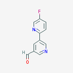 5-Fluoro-[2,3'-bipyridine]-5'-carbaldehyde
