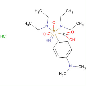 Phosphonimidic diamide,P-[4-(dimethylamino)phenyl]-N,N,N',N'-tetraethyl-, monohydrochloride
