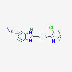 2-(1-(3-chloropyrazin-2-yl)azetidin-3-yl)-3H-benzo[d]imidazole-5-carbonitrile