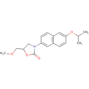 2-Oxazolidinone,5-(methoxymethyl)-3-[6-(1-methylethoxy)-2-naphthalenyl]-