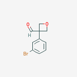 3-(3-Bromophenyl)oxetane-3-carbaldehyde