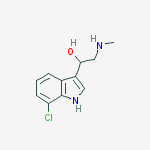 Piperazine, 1-(4-chlorobenzoyl)-4-(1H-indol-4-yl)-